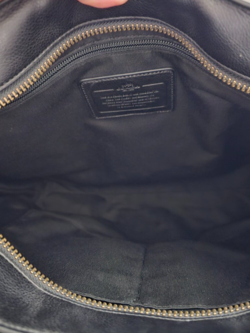 Coach Men's Tote Bag in Blue and Black Leather F71640. Brand New! - Picture 6 of 16